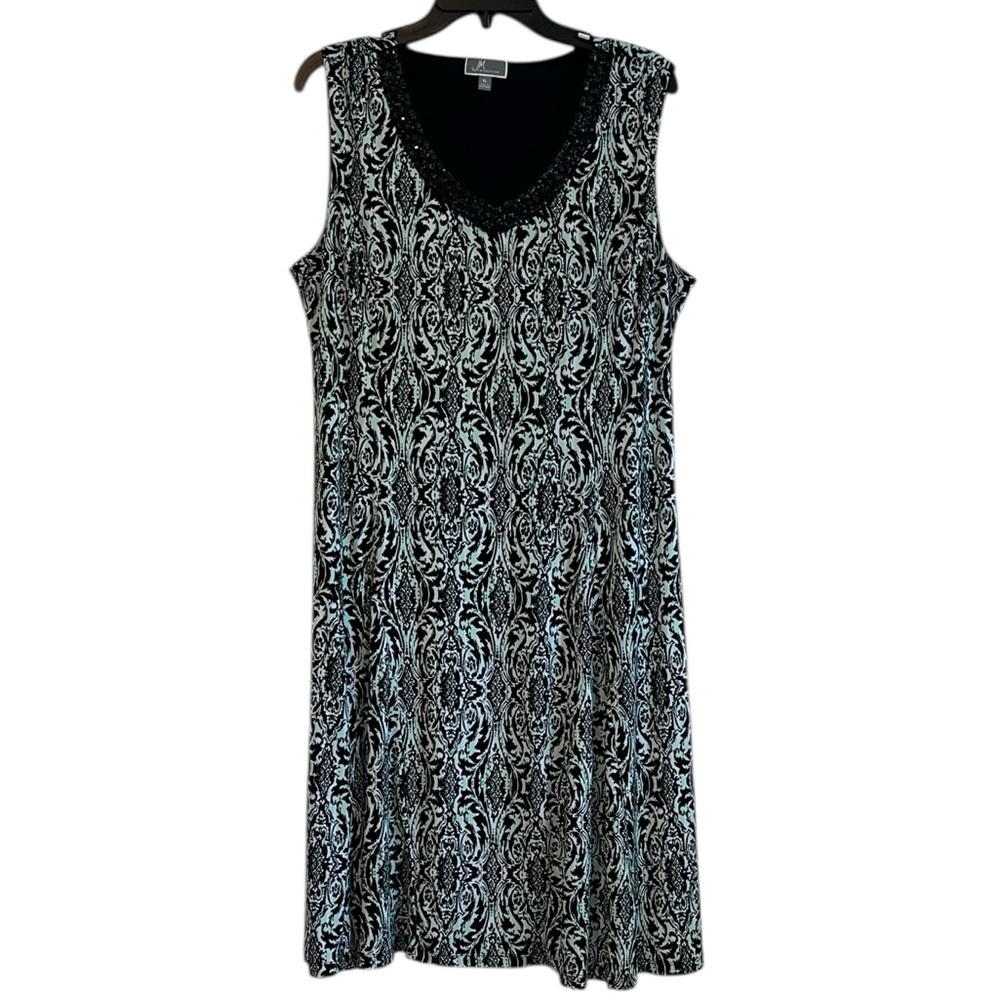 ⚡️ 3 for $30 ⚡️ JM Collection Sleeveless Paisley Fit and Flare Midi Dress